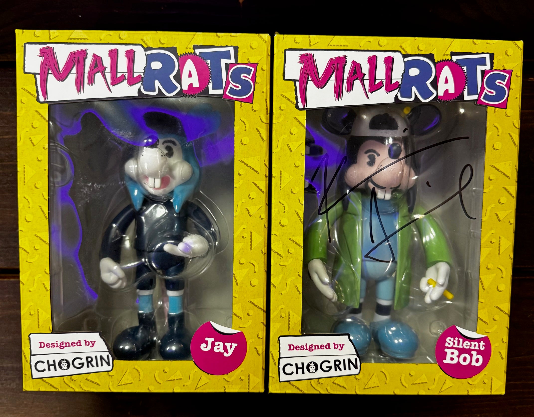 Mall-Rats: Jay and Silent Bob Figures by Chogrin - Silent Bob