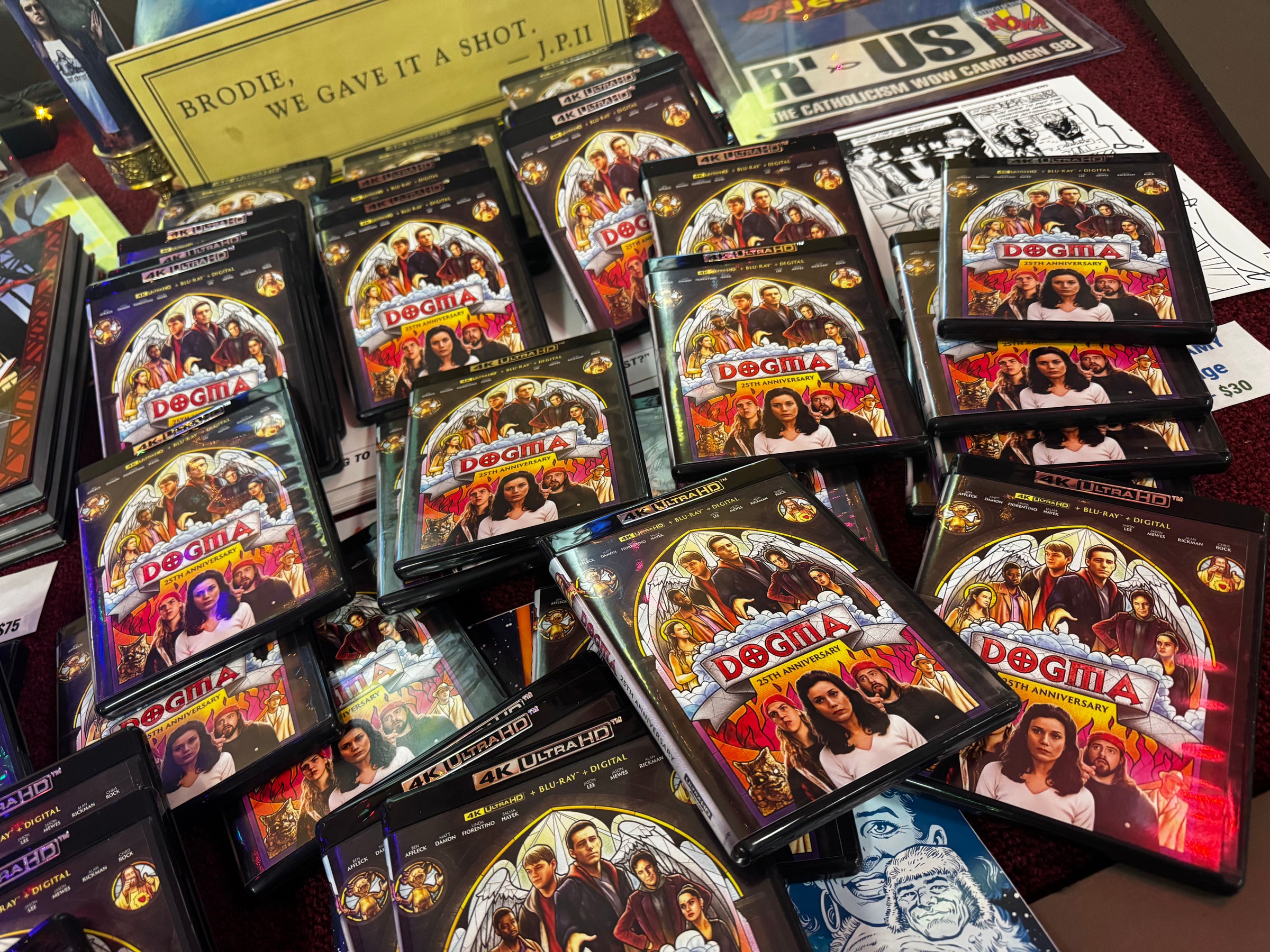 DOGMA: 4K Ultra HD BLU-RAY + Digital: Signed! By Kevin Smith and